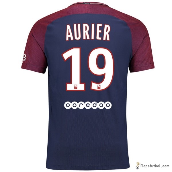 Camiseta Paris Saint Germain Replica Primera Ropa Aurier 2017/18